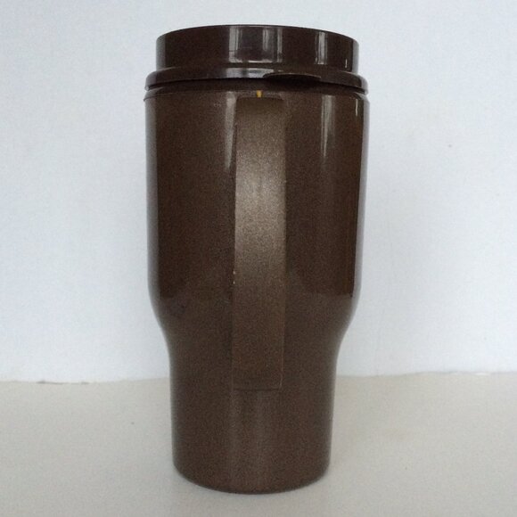 Tim Hortons Aladdin Plastic Coffee Travel Mug Lid Brown - Picture 2 of 9